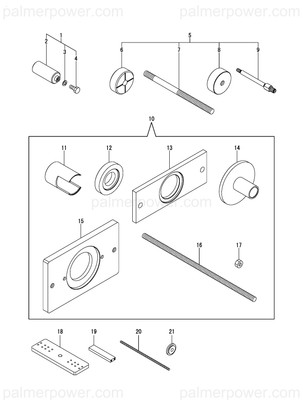 Order YANMAR 177561-09350 Tool,Bolt Hyd.Fit 18