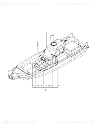 Order YANMAR 15A337-42530 Curtain Assy