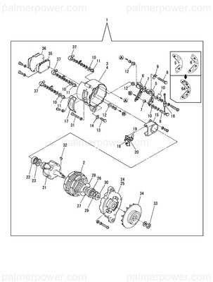 Order YANMAR X123516900X9 Heat Sink Assy