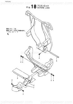 Order YANMAR 196322-03870 Pin, Lever