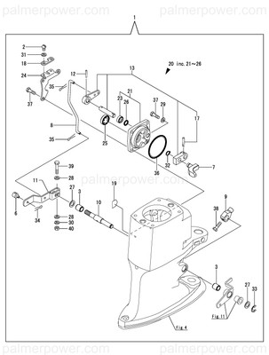 Order YANMAR 196313-06150 Stopper