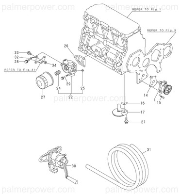 Order YANMAR 129670-35101 Bracket Assy, Filter