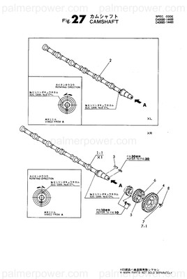 Order YANMAR 135210-14820 Pin W/Collar