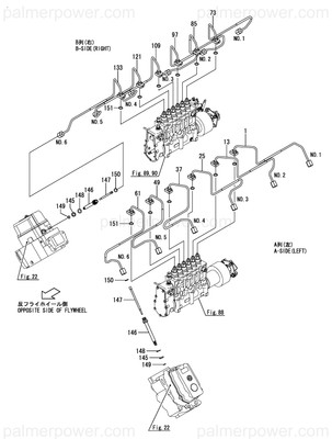 Order YANMAR 148961-59580 Pipe, Injection