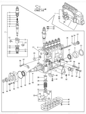 Order YANMAR 127690-51810 Delivery Valve