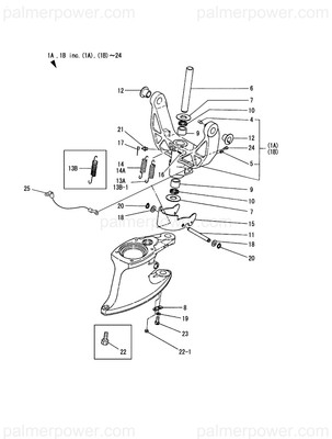 Order YANMAR 196322-03100 Bush, Pivot S