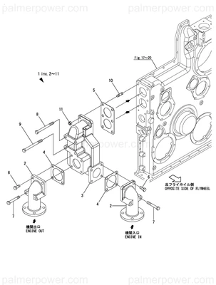 Order YANMAR 26116-161902 Bolt, M16X190 Plated
