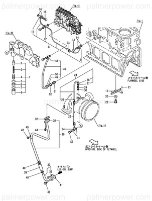 Order YANMAR 126660-39400 Pipe Assy, Oil