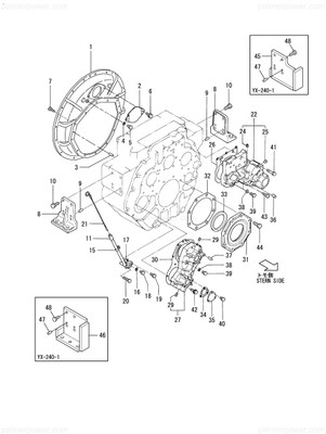 Order YANMAR 177418-02830 Foot, Mounting