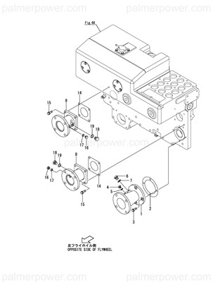 Order YANMAR 148999-49430 Pipe,Cfw Eng In Out