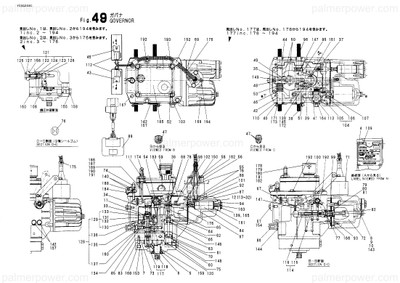 2個口のB YANMAR 158512-64690 Motor | PalmerPower