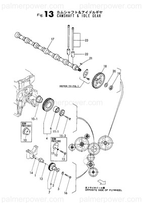 Order YANMAR 128610-25402 Shaft
