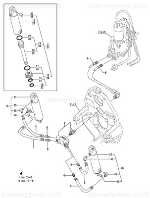 Order YANMAR 796313-07100 Cylinder Assy, Hydra