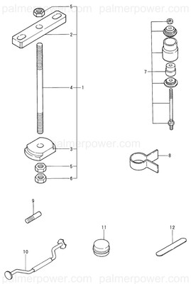 Order YANMAR 101300-92140 Tool, Piston&Ring