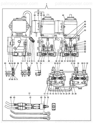 Order YANMAR 196399-05190 Binder