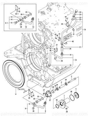 Order YANMAR 23169-250061 Elbow, 25Xr3/4