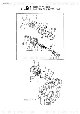 Order YANMAR 148816-42100 Body, Pump