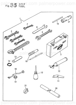 Order YANMAR 28120-002500 Wrench, 250