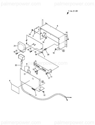 Order YANMAR 126684-77240 Bracket