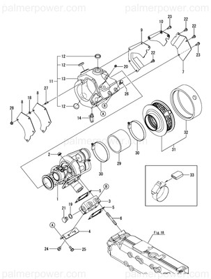 Order YANMAR 120673-18880 Plate, T/C Cover