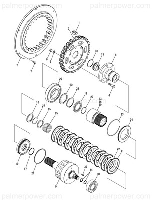 Order YANMAR 177512-03130 Shaft Assy, Input