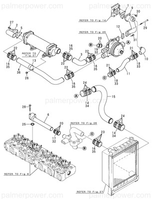 Order YANMAR 127657-49470 Pipe, Water
