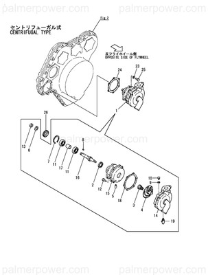 Order YANMAR 41641-550440 Body, Pump