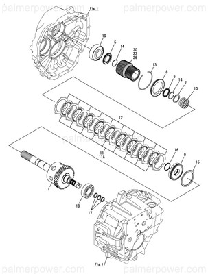 Order YANMAR 177524-03061 Pinion Assy, Z=23