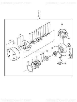 Order YANMAR 127652-18800 Shaft Assy, W/Wheel