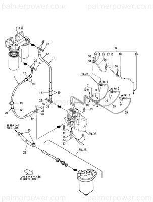 Order YANMAR 120325-59810 Pipe Assy, Injection