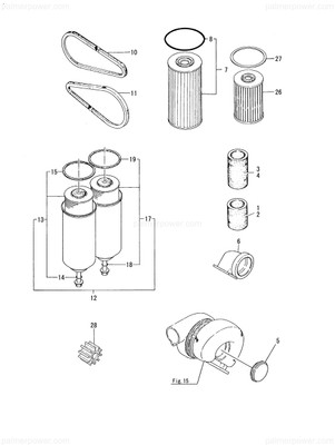 Order YANMAR 27200-300200 Zinc, Nut30X20
