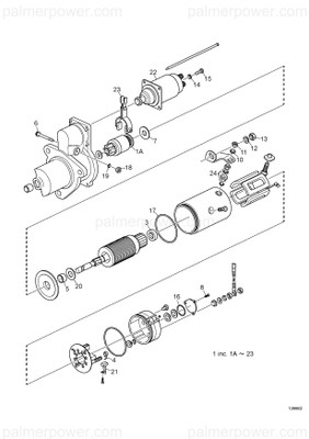 Order YANMAR 165000-29050 Nut, Hexagon M6