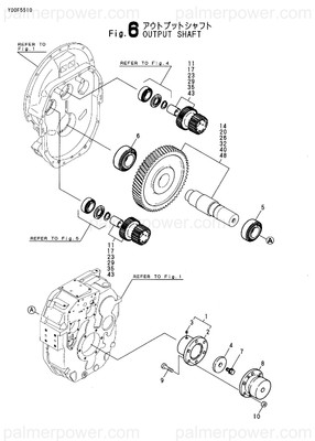 Order YANMAR 177572-03310 Shaft Assy, Output