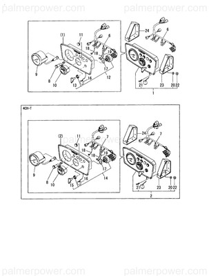 Order YANMAR 26714-040002 Nut, M4