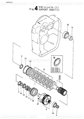Order YANMAR 177068-03081 Pinion Assy, Z=31