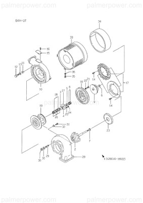 Order YANMAR XNN385460 Seal Plate