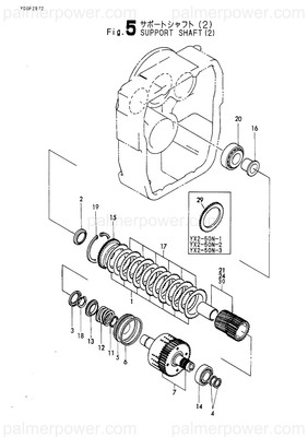 Order YANMAR 177064-03232 Pinion Assy, Z=25