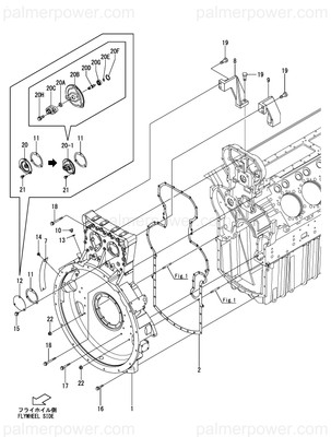 Order YANMAR 148999-01890 Joint Assy,Cable