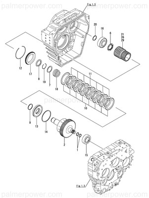 Order YANMAR 177511-03450 Pinion Assy, Z=26
