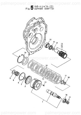 Order YANMAR 177552-03232 Pinion Assy, Z=26