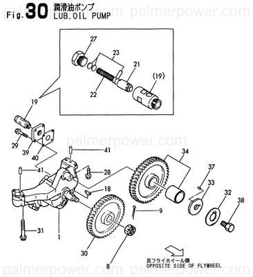 Order YANMAR 126618-32290 Gear Assy