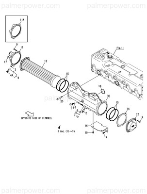 Order YANMAR 127698-35130 Bracket, Fwc