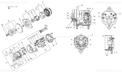 Order YANMAR XL135Y1400 Cover Assy, Front
