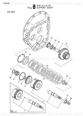 Order YANMAR 177058-03210 Pinion Assy, I=1.02