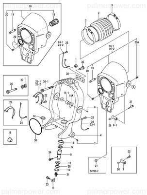 Order YANMAR 196340-03300 Housing Assy,Protect