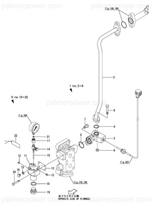 Order YANMAR 26206-080552 Bolt, M8X 55 Plated