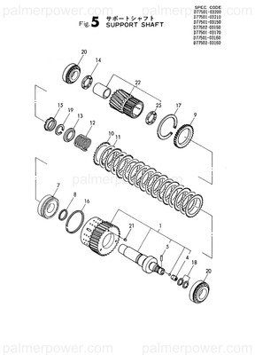 Order YANMAR 177501-03210 Pinion Assy, Z=24