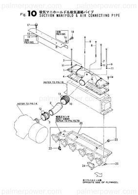 Order YANMAR 728619-12700 Manifold Assy