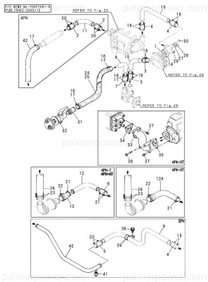 Order YANMAR 23072-121500 Hose, 12X1500