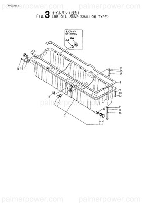 Order YANMAR 134400-03071 Gasket